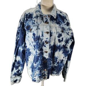 Helium overdyed jean jacket XL